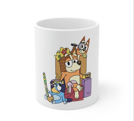 Bluey and Bingo Mug Bluey Mug Bluey Cup Bluey Family Mug 