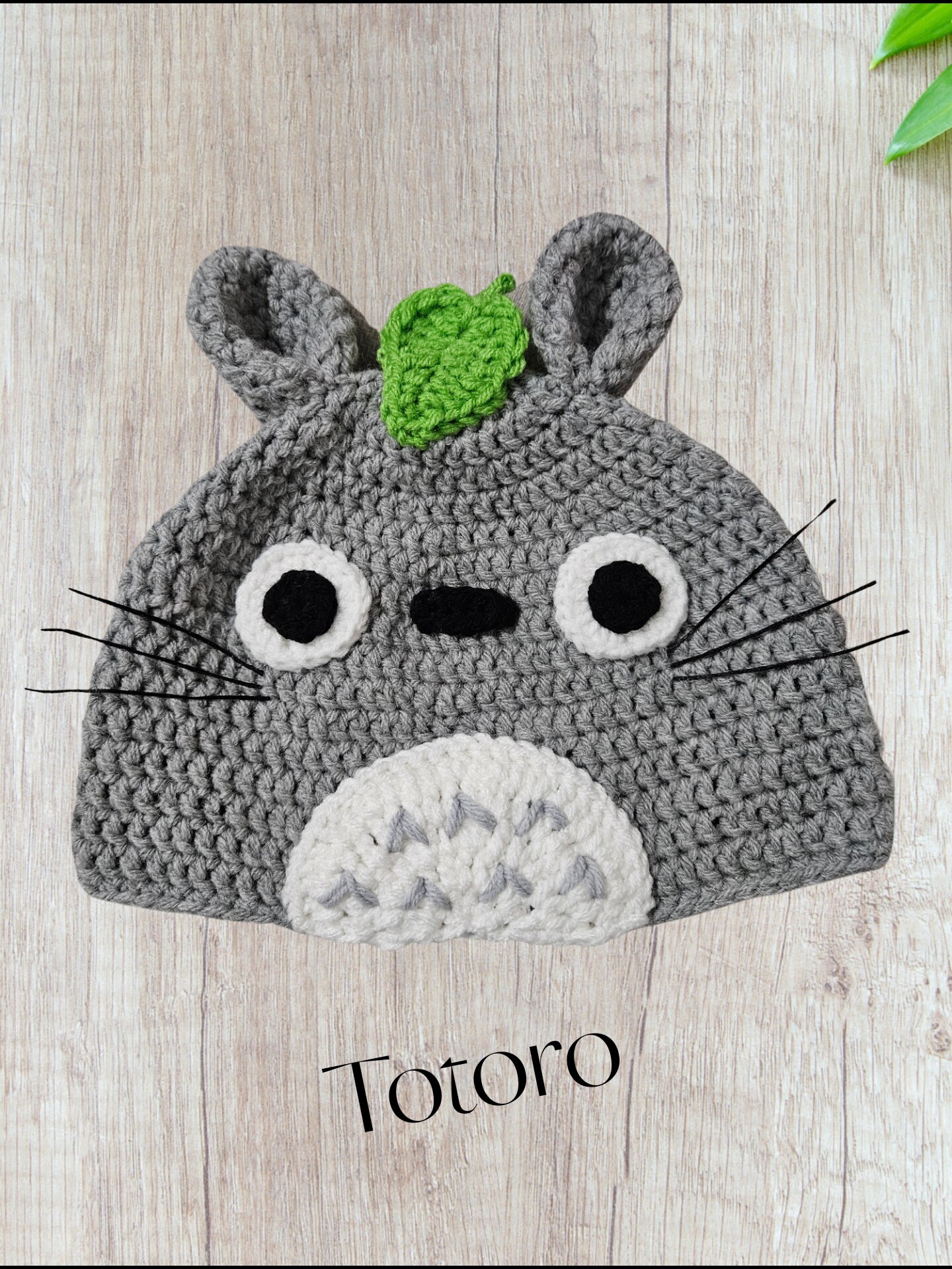 Totoro Crochet Beanie Bucket Hat Etsy