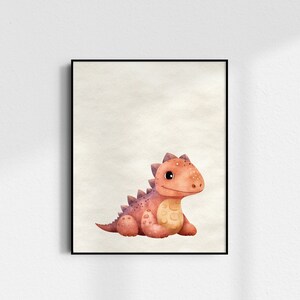 Dinosaur Wall Art | Nursery & Kids Room Decor | Printable Instant Digital Download