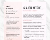 CV TEMPLATE. Professional Resume Template. Minimalist Executive. CV template free. Resume Template Bundle. Curriculum Vitae. Cover Letter.