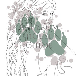 Alicent Hightower Digital Coloring Page