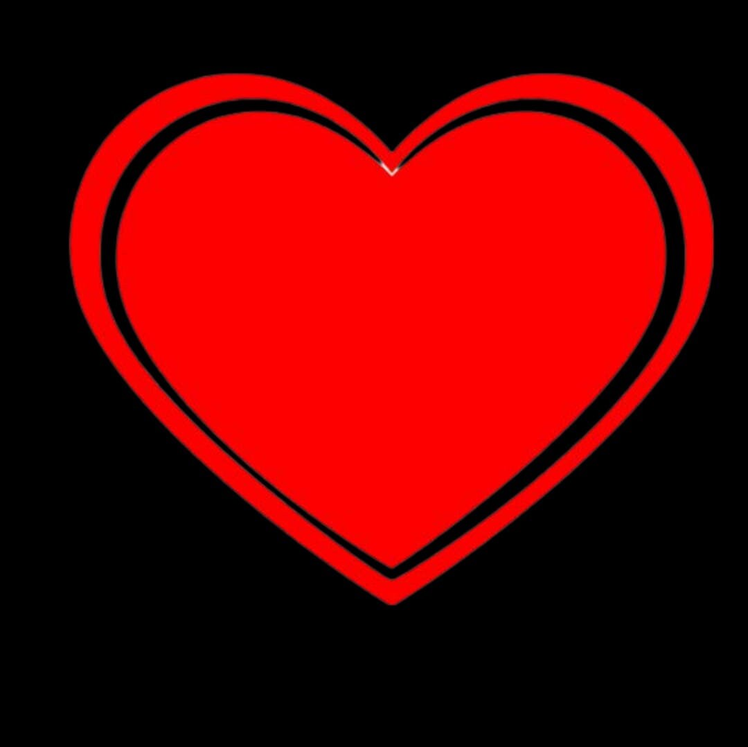 Beautiful Heart Png Stickers Heart Stickers Heart Png for Etsy