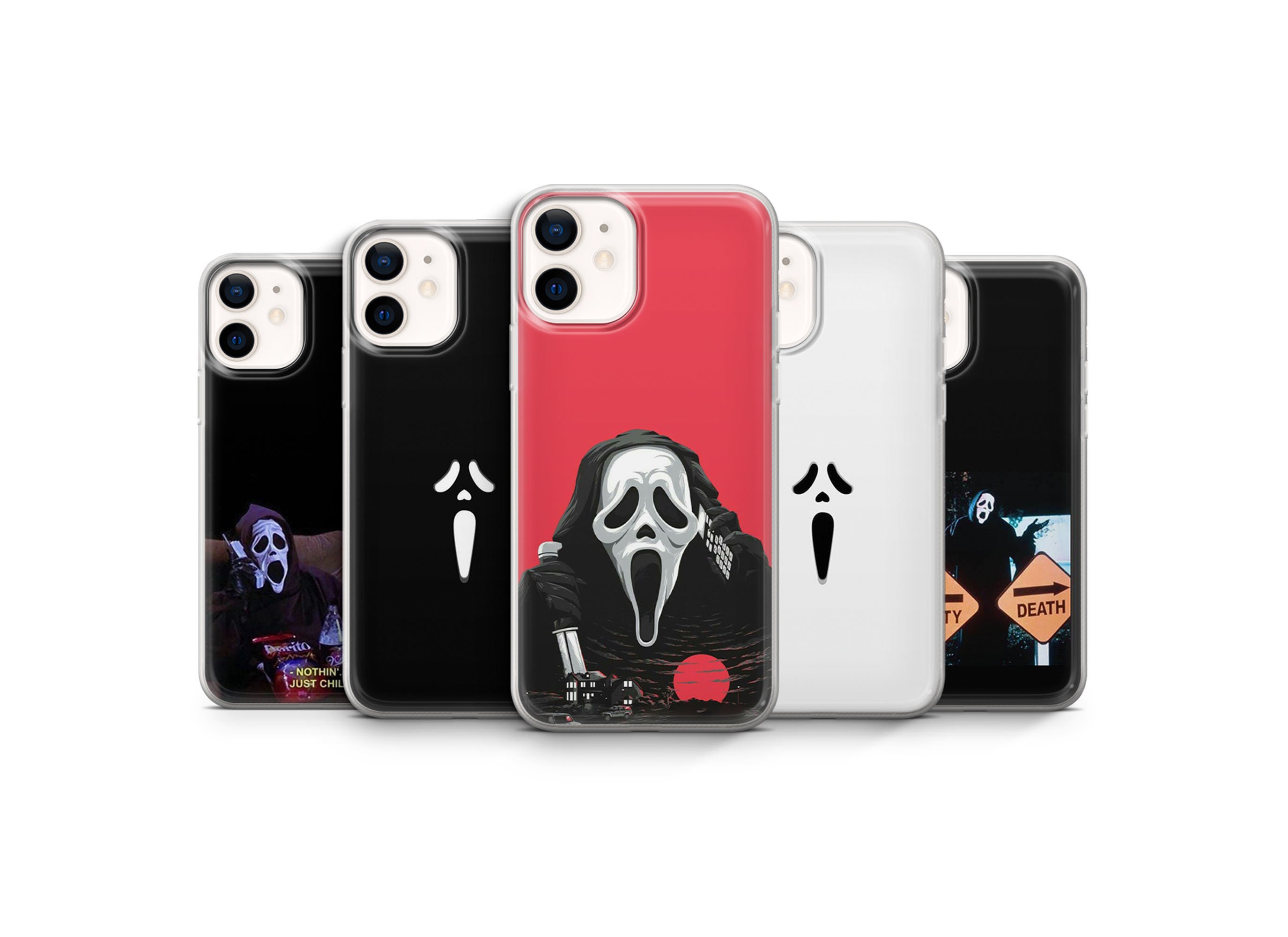 Ghostface Phone Call Magnet for Sale by solartd