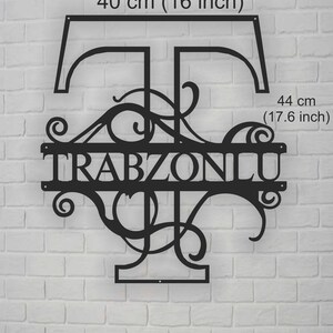 Personalized Family Name Metal Sign, Horseshoe Sign for Front Porch, Welcome Metal Sign for Front Porch,Housewarming Gift,Wedding Gift