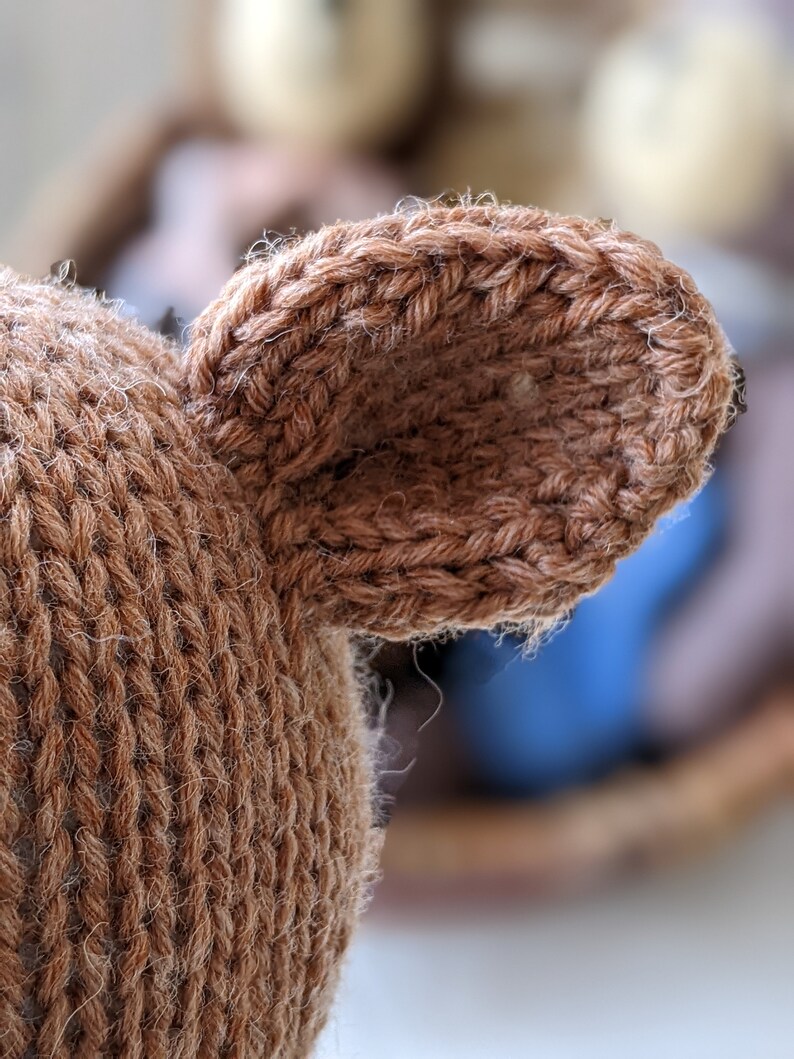 Bear Simple Knitting Pattern: Beginner Friendly With Easy Instructions ...