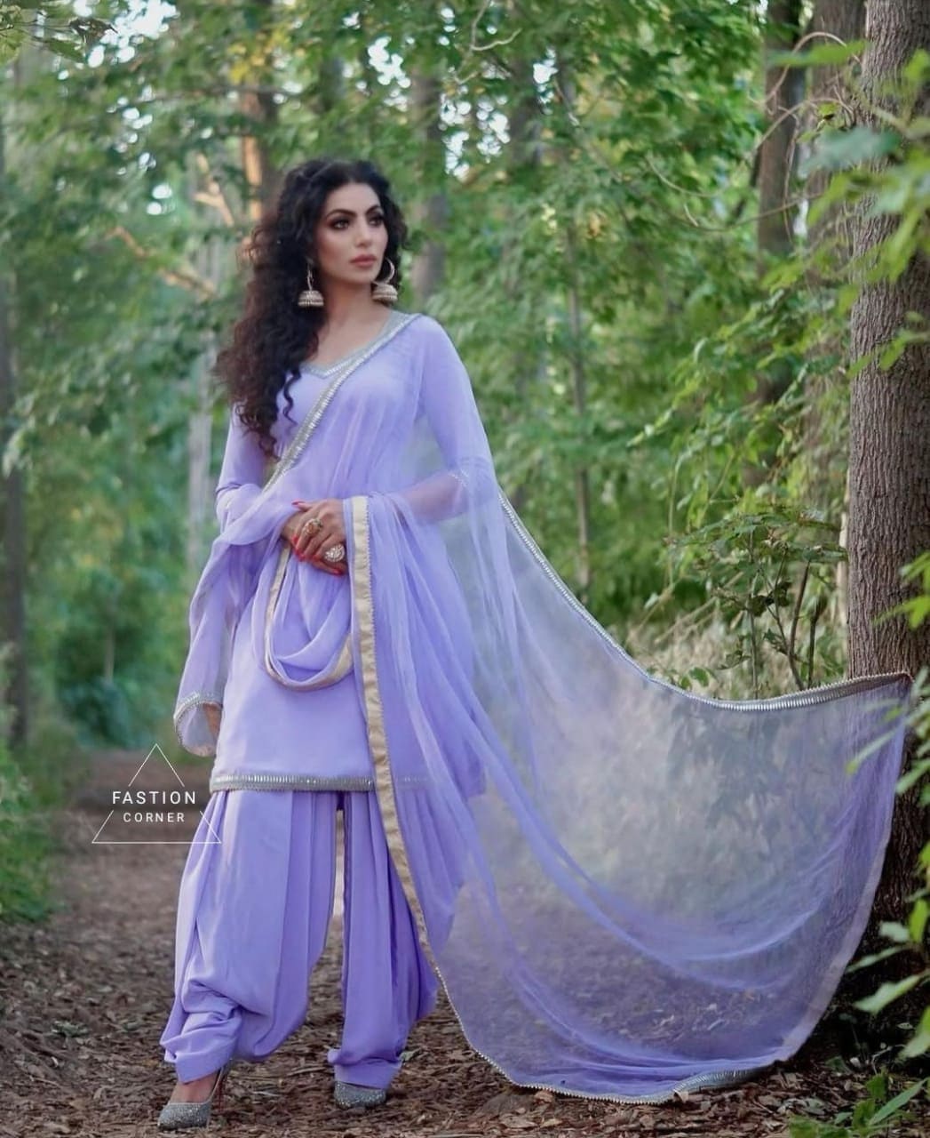 purple color punjabi dress Buy Punjabi suit design salwar suit with hand embroidery | Purple suit  women Online
