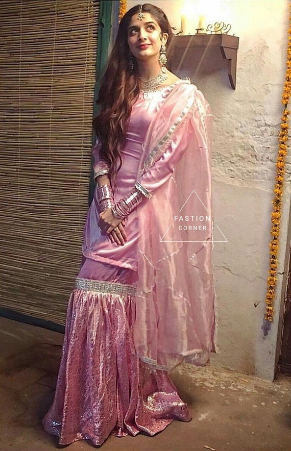 Sharara Gharara Ready to Wear Salwar Kameez Punjabi Suits - Etsy Hong Kong