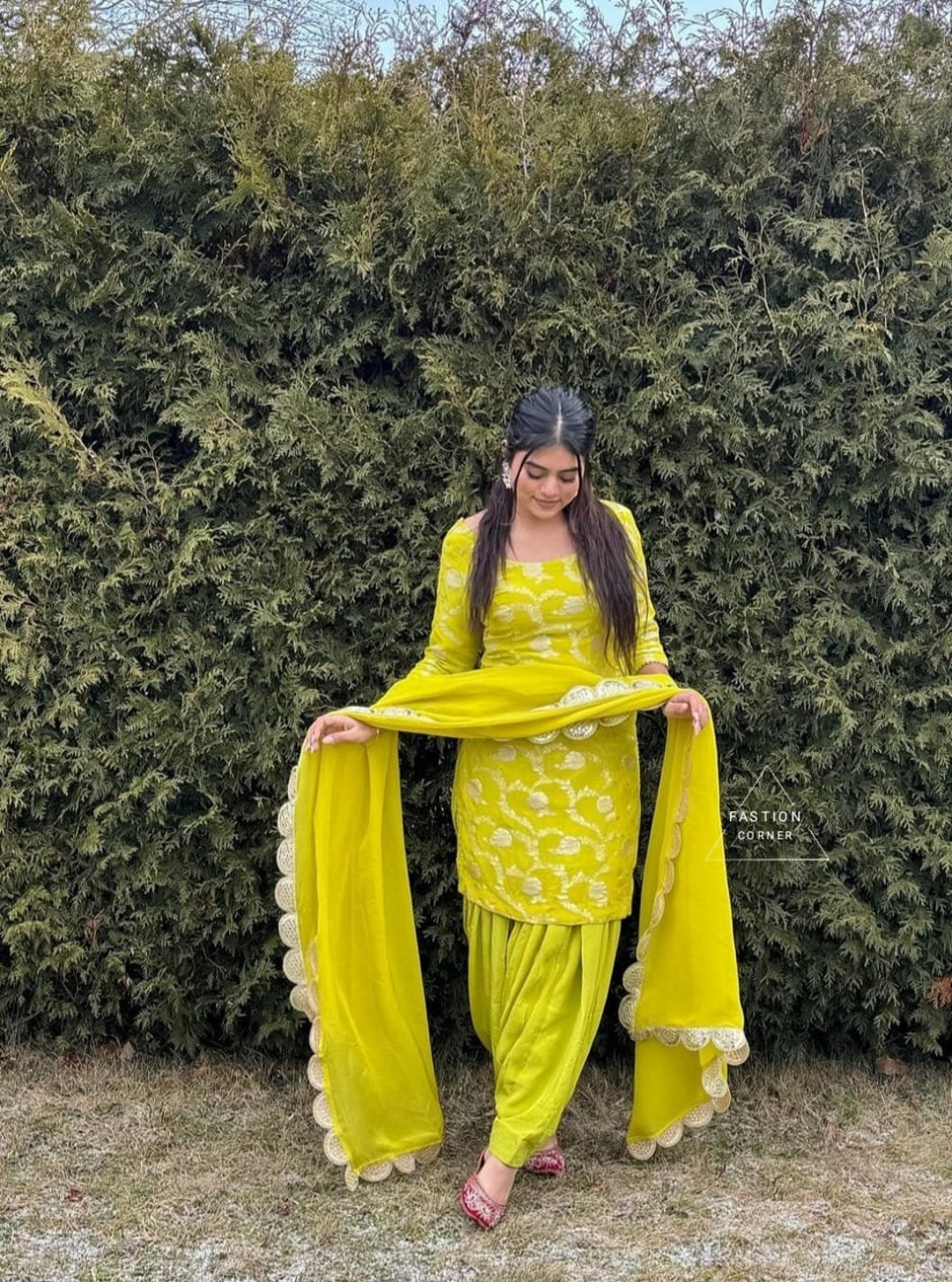 Hidden Face Simple Punjabi Suit Girl Pic Instagram Hidden Face