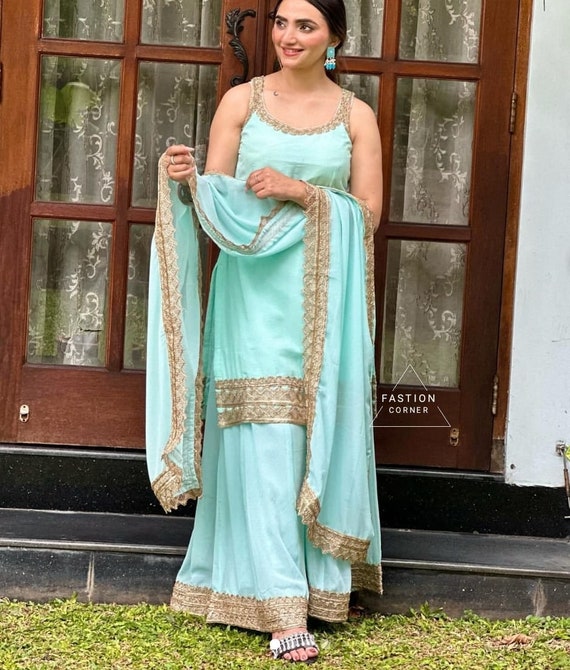 New palazzo and sharara indian dresses hotsell