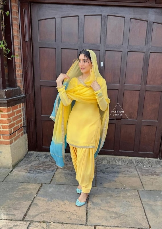 Girls yellow suit online