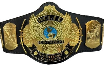 Réplica de cinturón de título de lucha libre del campeonato Winged Eagle, tamaño adulto.