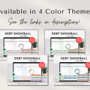 Debt Snowball Spreadsheet for Excel Debt Payoff Tracker Debt Snowball Calculator Excel Mortgage Payoff Tracker Debt Budget Debt Tracker, student loan pay off calculator, mortgage pay off calculator, credit card pay down calculator