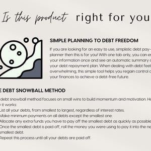 Debt Snowball Spreadsheet for Excel Debt Payoff Tracker Debt Snowball Calculator Excel Mortgage Payoff Tracker Debt Budget Debt Tracker, student loan pay off calculator, mortgage pay off calculator, credit card pay down calculator