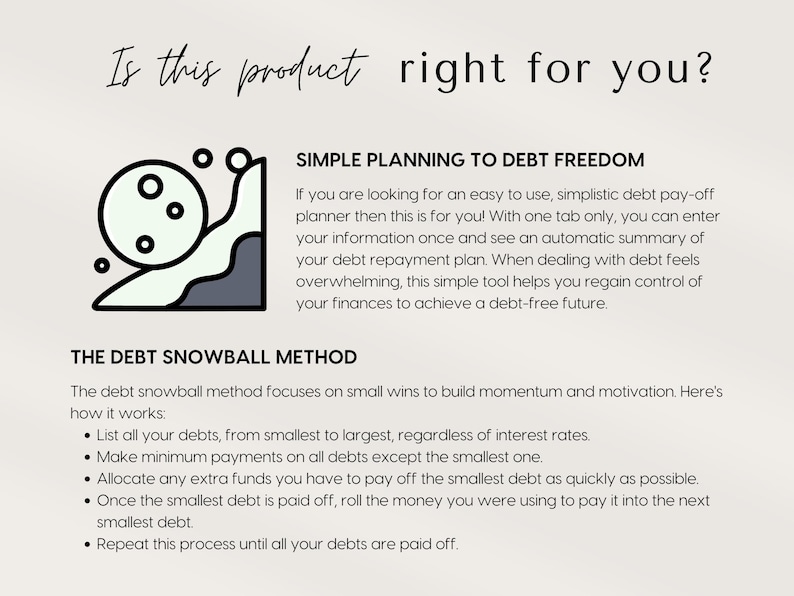 Debt Snowball Spreadsheet for Excel Debt Payoff Tracker Debt Snowball Calculator Excel Mortgage Payoff Tracker Debt Budget Debt Tracker, student loan pay off calculator, mortgage pay off calculator, credit card pay down calculator