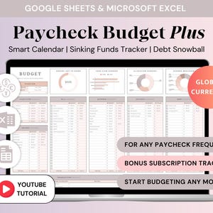 https://www.etsy.com/de/listing/521166333/gehaltsabfrage-budgetplaner-kalkulationstabelle-Excel-Spar-Tracker Google Sheets Zweiwöchentlich Wöchentlich Monatliches Budget