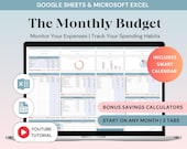 Monthly Budget Planner Excel Budget By Paycheck Google Sheets Bill Calendar Personal Finance Worksheet Excel Budget Spreadsheet Template