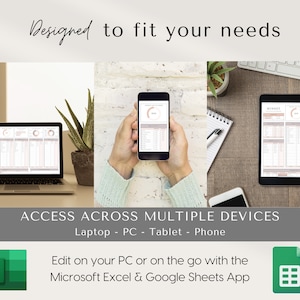 Paycheck Budget for Excel and Google Sheets Budget By Paycheck Spreadsheet Bill Tracker Simple Monthly Bi-weekly Weekly Budget Planner Template, automatically calculating budget template for excel google sheets, start on any month, easy to use