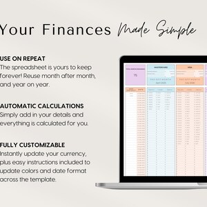 Debt Snowball Spreadsheet for Excel Debt Payoff Tracker Debt Snowball Calculator Excel Mortgage Payoff Tracker Debt Budget Debt Tracker, student loan pay off calculator, mortgage pay off calculator, credit card pay down calculator
