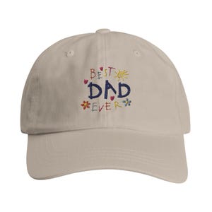 Gorra de papá genial: diseño de letras vibrantes, regalo para el cumpleaños de papá o el Día del Padre