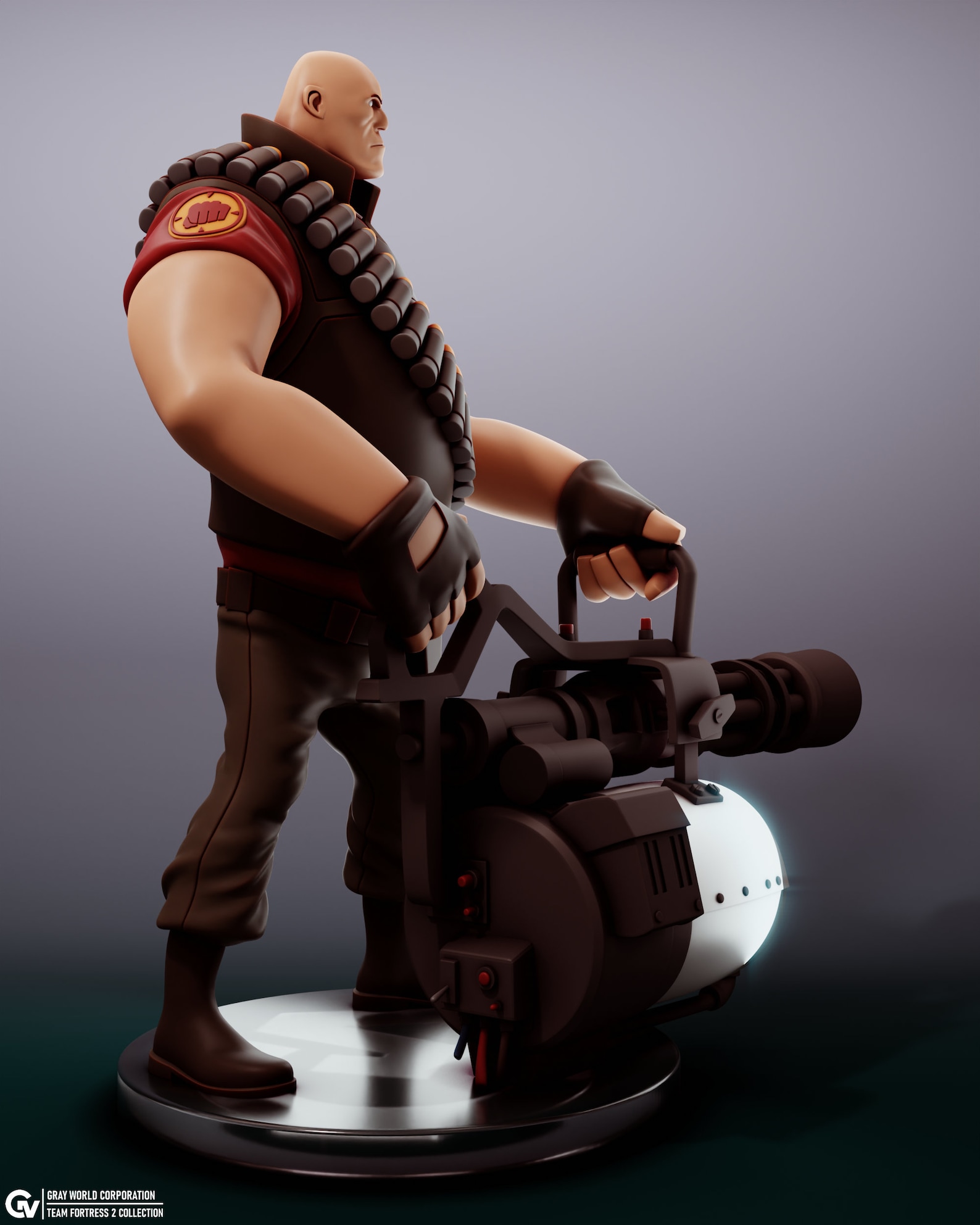 Team Fortress 2 Heavy Action Figure/model 3D Resin Print - Etsy