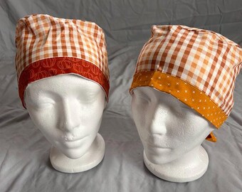 Fall Collection I Stylish Tie-Back Scrub Cap | Soft, Breathable, All-Day Comfort