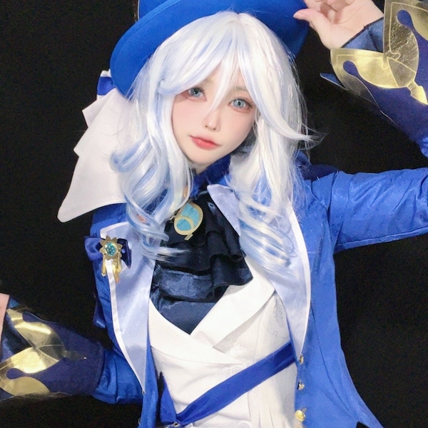 Déguisement Cosplay Genshin Hydro Furina - Profitez de la force de l'eau