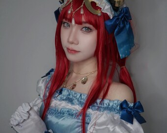 Genshin NILU  Inspired Cosplay Dress Set - Perfect for Gaming and Anime Enthusiasts