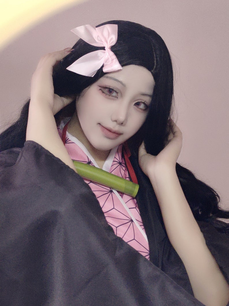 Kimono Outfit Set Japanese Anime Cosplay Costume image 6