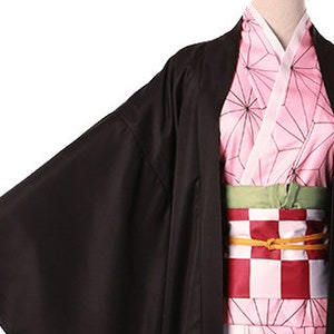 Kimono Outfit Set Japanese Anime Cosplay Costume image 3