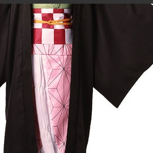 Kimono Outfit Set Japanese Anime Cosplay Costume image 4