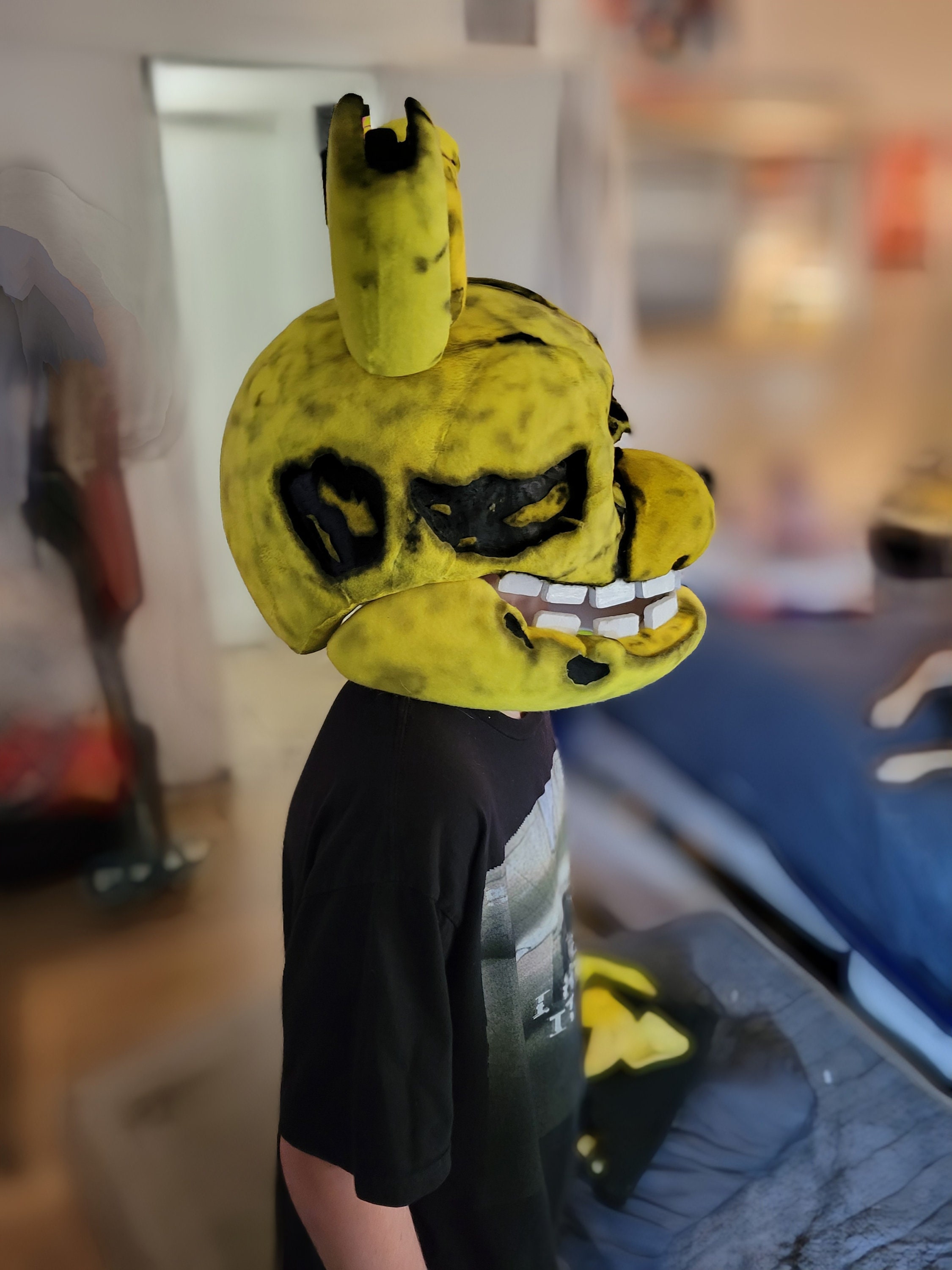 3D Printed Five Nights at Freddys FNAF Replica Yellow Rabbit ...