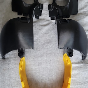 FNAF Fünf Nächte bei Freddys SpringBonnie tragbare Maske Datei für 3D-Druck Digitaler Download DIY/Pre-Sliced/Easy Installation Ohren
