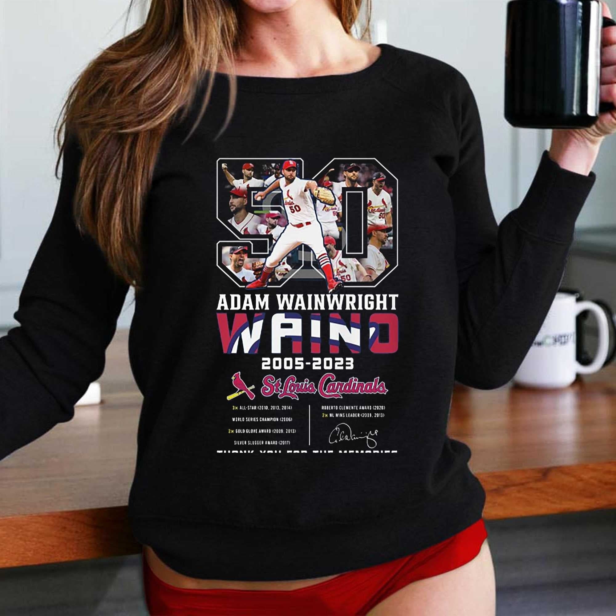 Funny The Last Run 2022 St. Louis Cardinals Adam Wainwright Albert Pujols  and Molina signatures shirt, hoodie, sweater, long sleeve and tank top