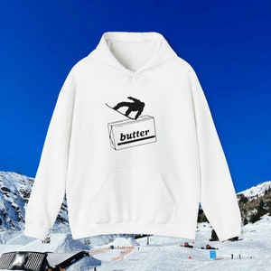 Butter Snowboarding Hooded Sweatshirt