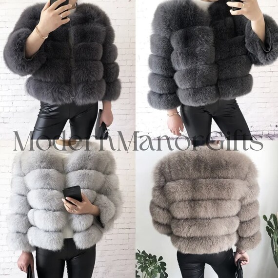 fur bubble coat