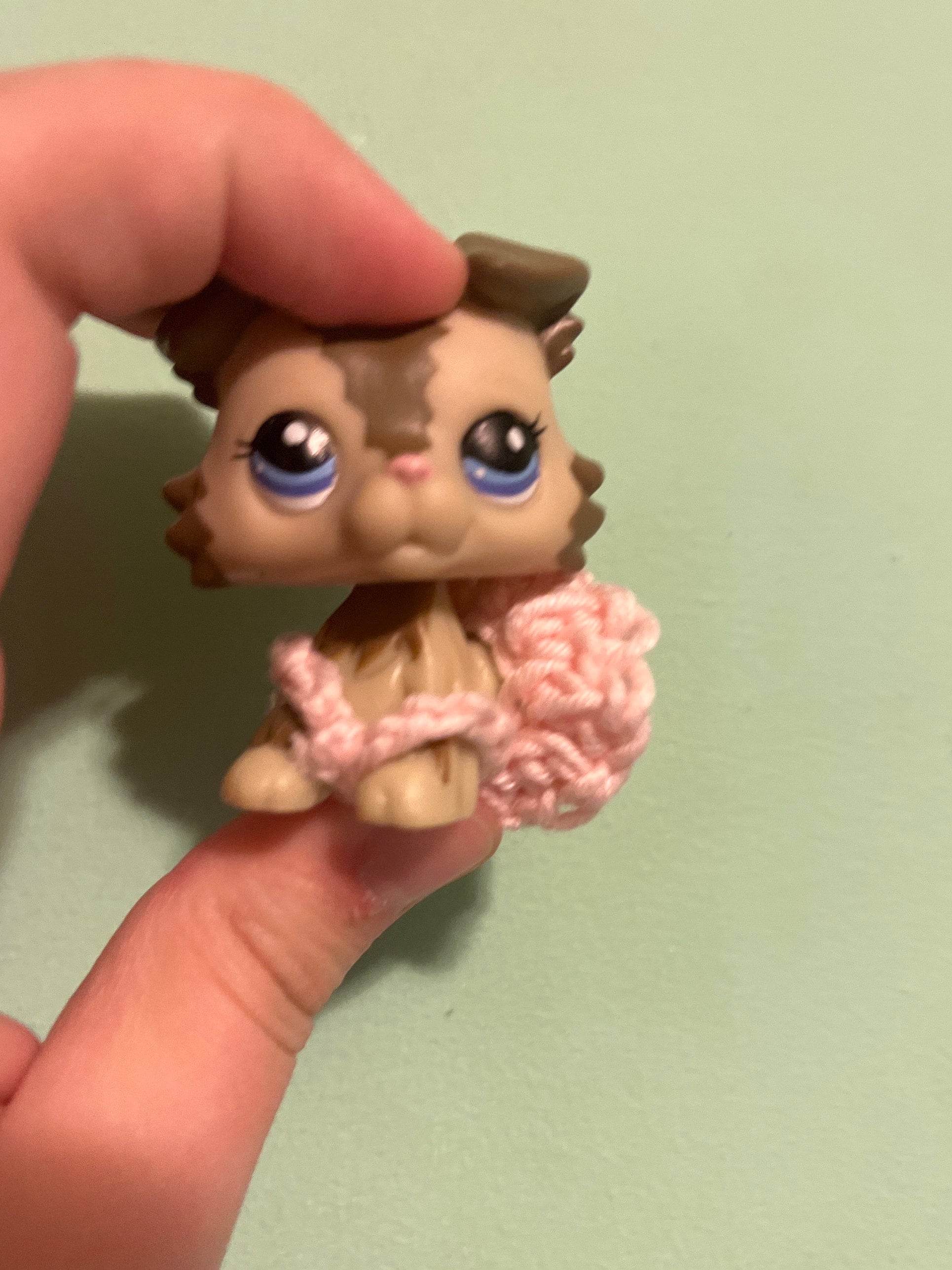 my Littlest Petshop Pet Shop Pink Jacket Clothe Original # geektradelpsaccessoire