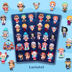 Pirate Crew Sticker Sheet - Vinyl Waterproof Glossy