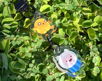 Jake & Finn Cake Charm / Mini Keychain | Adventure Time