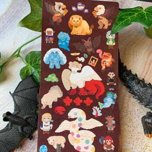 DunMeshi Sticker Sheet Series 2 - Vinyl Waterproof Glossy