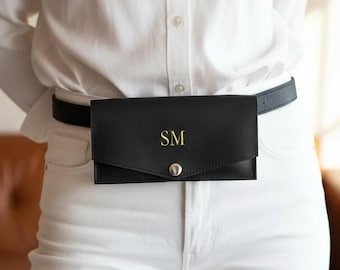 Genuine leather waist bag, Leather belt bag women, Phone belt leather pouch, Leather phone holsters,Leather phone waist bag,Custom phone bag