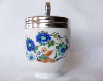 Vintage Coddler AYNSLEY &quot;Marlina&quot; king-size English porcelain.