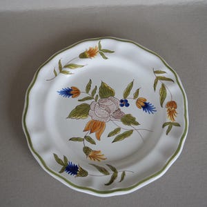 Plate French Vintage Vieux Rodez
