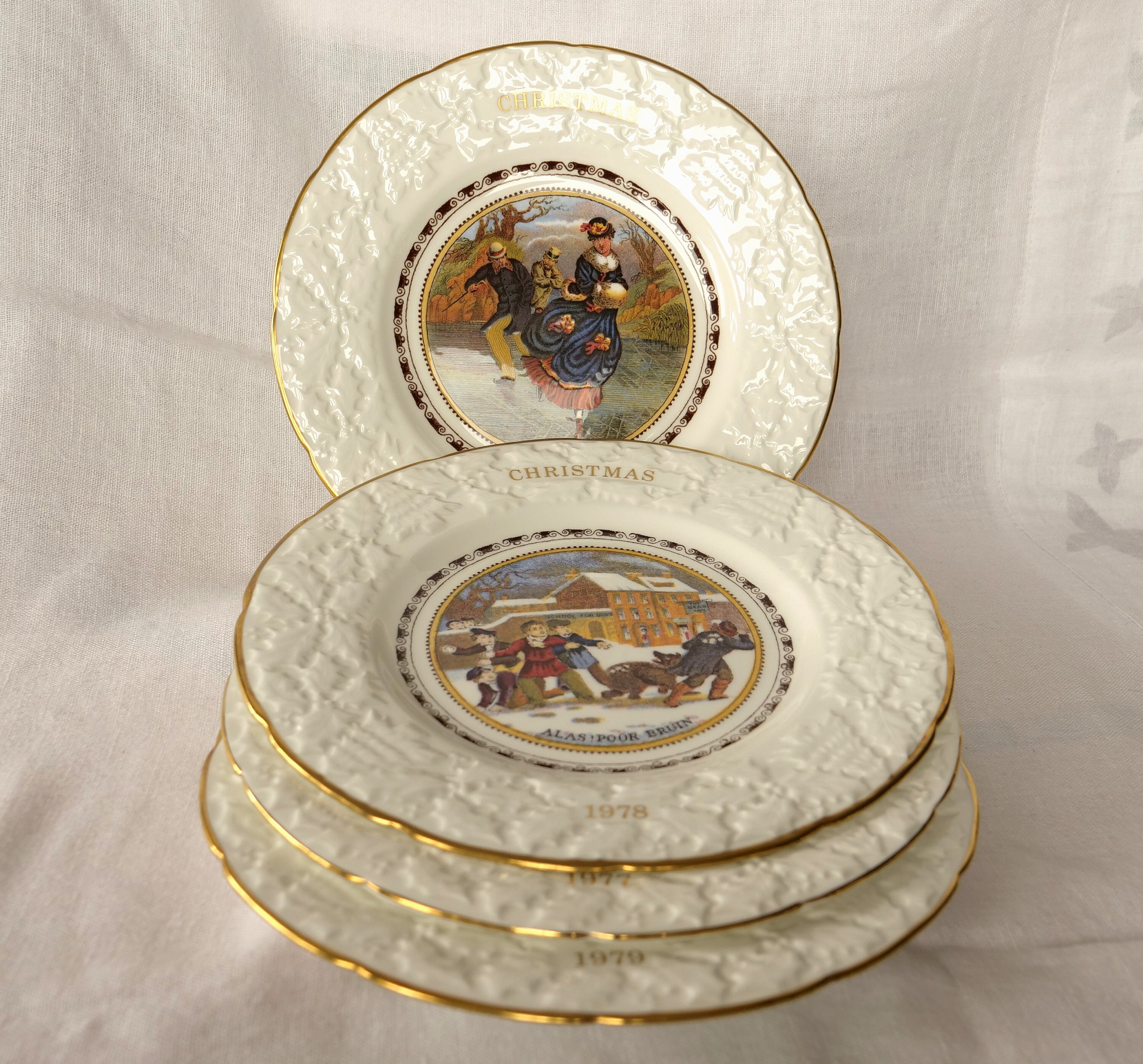 Coalport christmas plates 2025