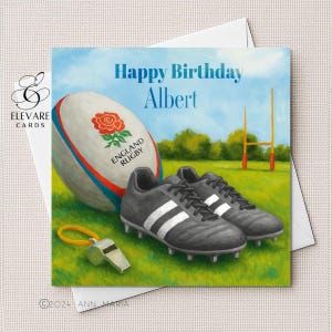England Tischläufer. Geburtstag | Vatertagskarte. Personalisiert Ihn, Ihr Vater, Sohn, Enkel. Partner- Quadrat Hohe Qualität