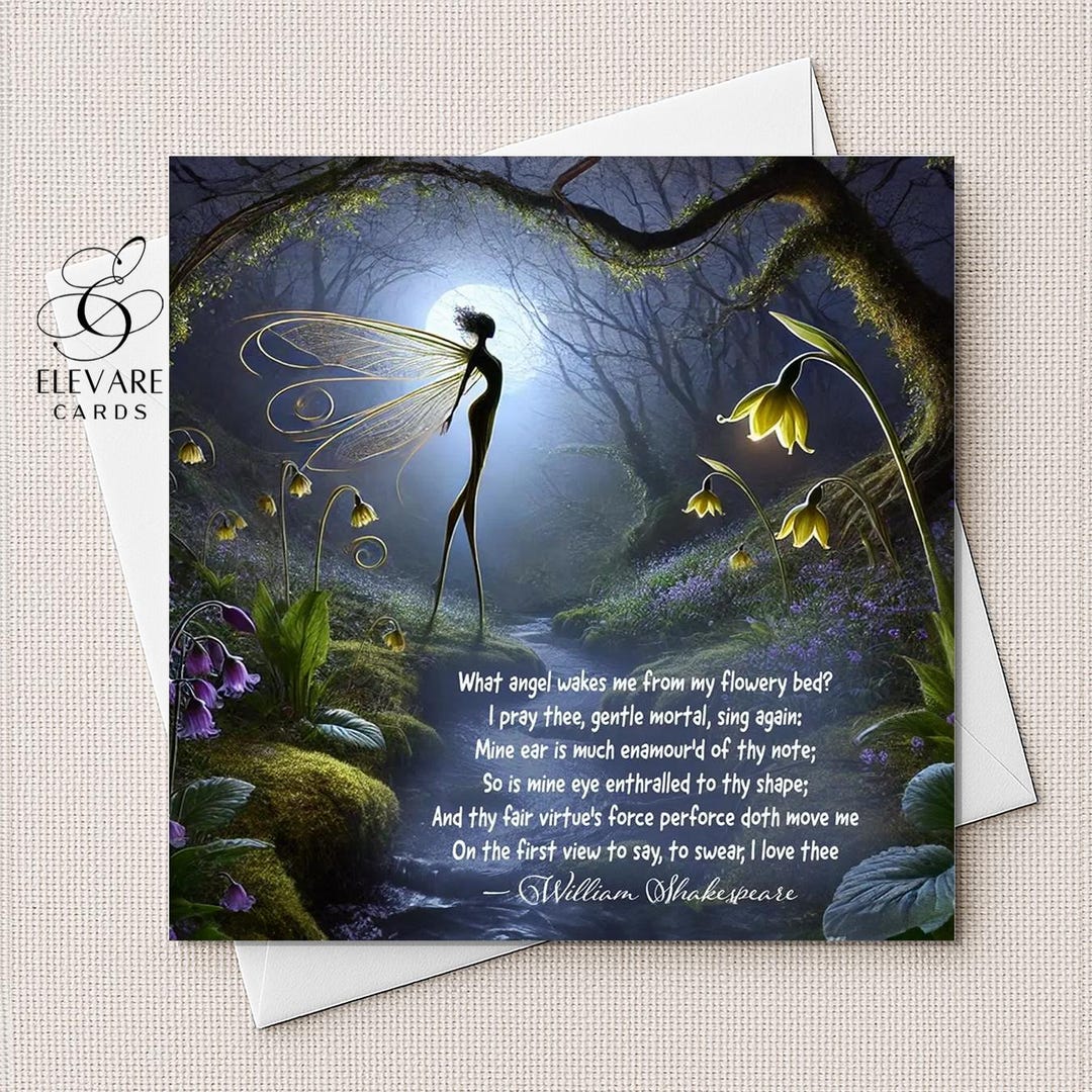 A Midsummer Night s Dream Fairy Queen Titania Awakens Shakespeare 