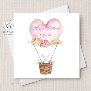 Jeune fille, 1, 2, 3, 4, 5, 6, 7, 8, 9, 10 ans | Affiche| Personnalisé, fille, petite-fille, soeur de haute qualité 6 x 6 8 x 8 po.