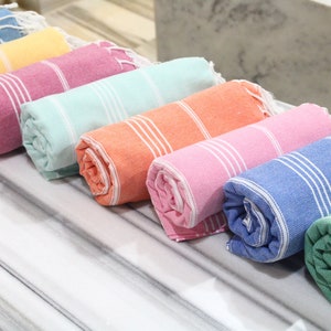 Turkish Hammam Towel for Beach, Spa Towel, Lightweight Peshtemal, Quick Dry Towel, Wholesale Towel, Gifts for her, Bridesmaid Towels, Fouta