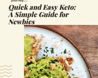 Guida alla dieta chetogenica per principianti: semplici ricette chetogeniche (download digitale)
