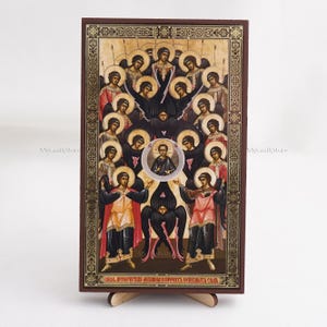 CATHEDRAL Of ARCHANGEL MICHAEL Orthodox Icon, Personalized Icon, Handmade Orthodox Icon Of Saint Michael, Religious Icon Home Decor