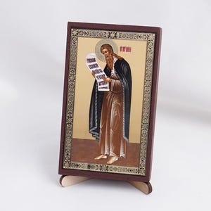 HEILIGE PROFEET ELIJAH icoon, gepersonaliseerde iconen, handgemaakt orthodox icoon van de profeet Elia, orthodoxe iconen, icon Home Decor
